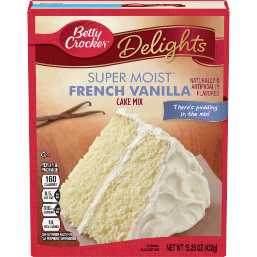 Cake Mix Betty Crocker French Vanilla   432g.