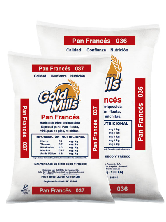 Harina  Pan Frances 037 Gold Mills  50lb.