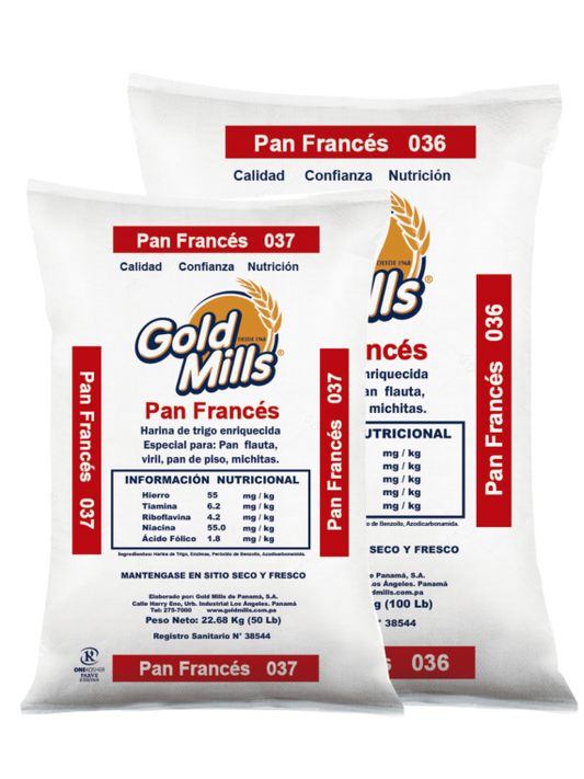 Harina  Pan Frances 037 Gold Mills  50lb.