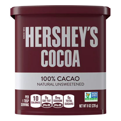 Cocoa Powder Hersheys 8oz (226g).