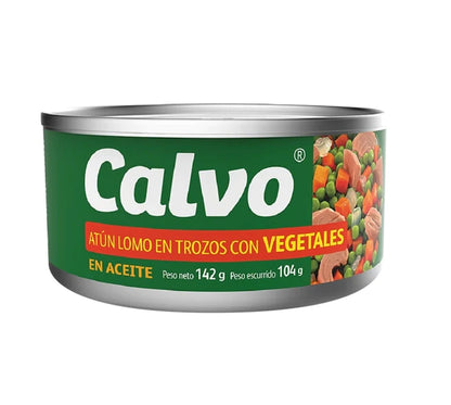 Tuna Calvo con Vegetales 142g.