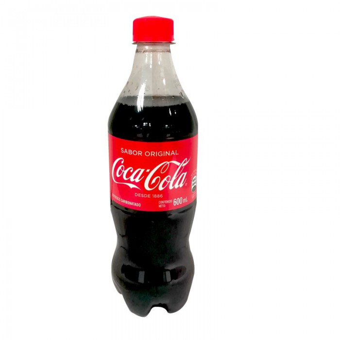 Coca Cola 600ml. (Medio Litro).