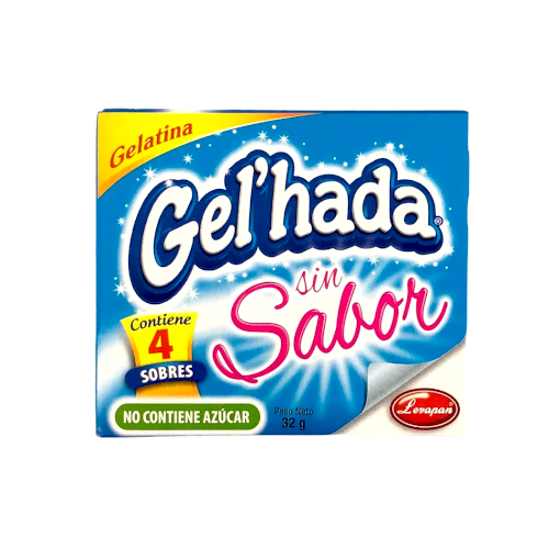 Gelatina Sin Sabor Gel´hada 32gr.