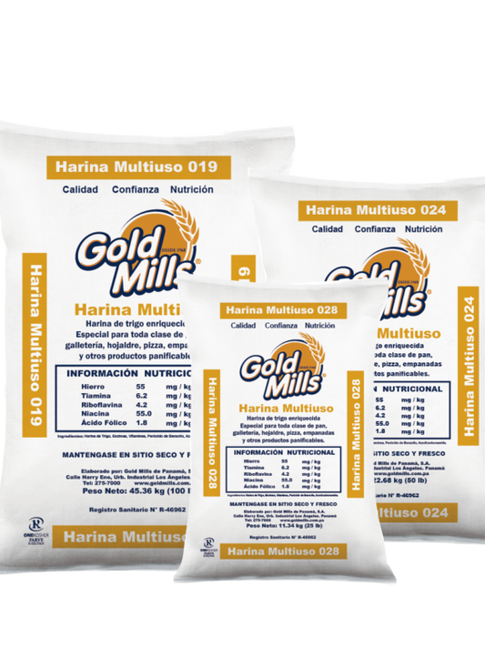 Harina Multiuso  024 Gold Mills 50lb.